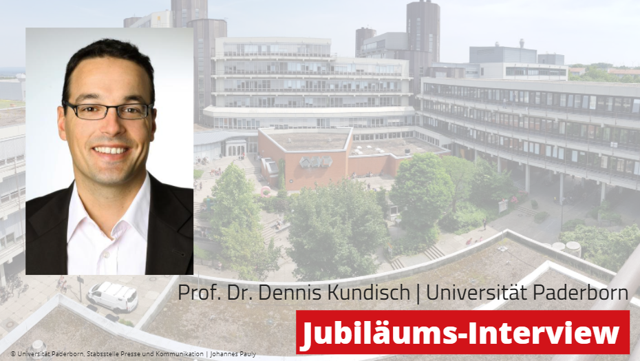 Jubiläumsinterview mit Prof. Dr. Dennis Kundisch | Universität Paderborn